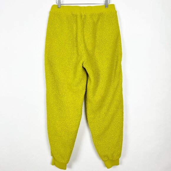 UGG Orrin Sherpa Joggers Womens XL Relish Sapling Nylon Panels Cozy Plush Pants - Picture 15 of 16